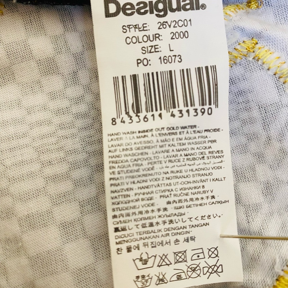 Desigual long sleeves dresse.size M - Picture 4 of 8